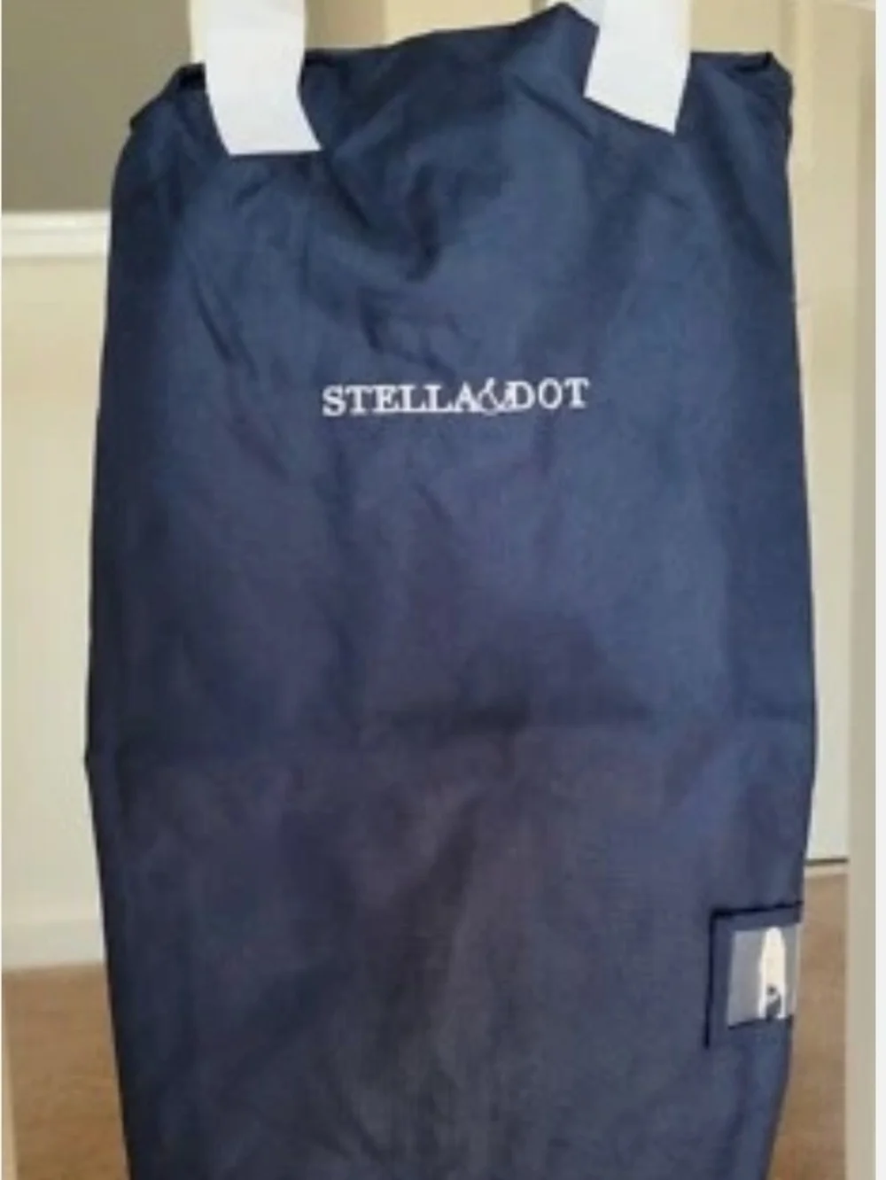 Stella & Dot Navy Garment Bag - New